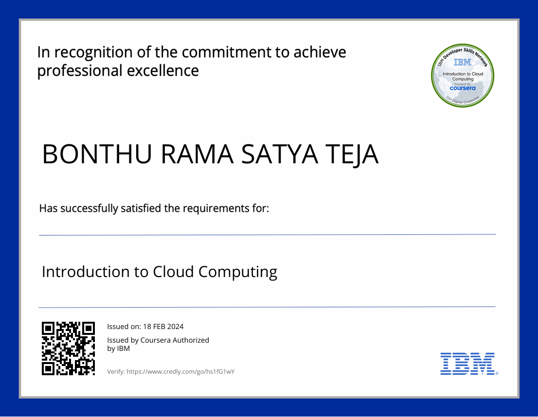 Introduction to Cloud Computing